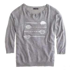 J.Crew Women's Size Small Arrows Sweater